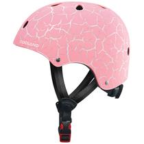 Capacete de bicicleta Odoland Kids Crackle Pink 48-55cm por 2-10 anos