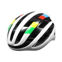 Capacete de Bicicleta para Ciclismo de Estrada e Montanha - Modelo Masculino Vermelho