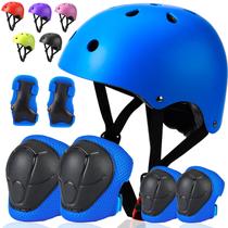 Capacete de bicicleta para crianças ArgoHome Toddler Sport Gear Set azul