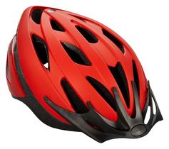 Capacete de bicicleta Schwinn Thrasher para adultos, homens e mulheres, vermelho Capacete de bicicleta Schwinn Thrasher para adultos, homens e mulheres, vermelho