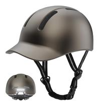 Capacete de bicicleta Shinmax, boné de beisebol leve para adultos, cinza