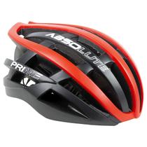 Capacete de ciclismo absolute prime preto/vermelho