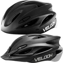 Capacete de Ciclismo C/ Luz LED Traseira Ajustável MTB Speed