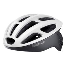 Capacete de ciclismo Sena R1 Smart Adult Matte White Large