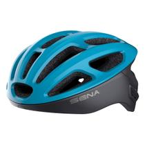 Capacete de ciclismo Sena R1 Smart Ice Blue para adulto (médio)