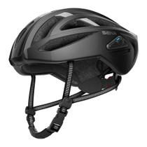 Capacete de ciclismo Sena R2 Road Smart Bluetooth Matte Black L