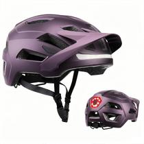 Capacete de Ciclismo Silkycasters MTB e Estrada com Luzes LED Ajustável Capacete de Ciclismo Silkycasters MTB e Estrada com Luzes LED Ajustável