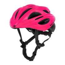 Capacete de Ciclismo Venom Rosa Fluor - Vultro G