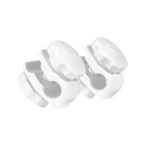 Capacete de futebol Viseira Quick Clips SLEEFS White (1 par)