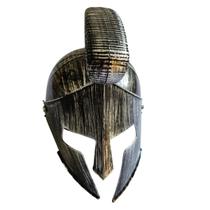 Capacete De Gladiador ouro Fantasia Espartano Cosplay Capacete De Gladiador ouro Fantasia Espartano Cosplay