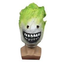 Capacete de látex Mask Funny Cabbage Cartoon para o Halloween Capacete de látex Mask Funny Cabbage Cartoon para o Halloween
