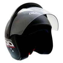 Capacete de Moto Aberto 58 Inter Open 300 com Viseira Gow Capacete de Moto Aberto 58 Inter Open 300 com Viseira Gow
