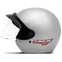 Capacete De Moto Aberto Feminino e Masculino Liberty Three 3 Pro Tork Viseira Cristal Oferta