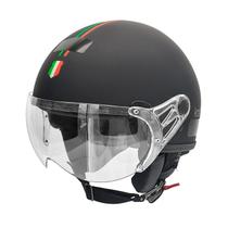 Capacete De Moto Aberto Harley Kraft Plus Custom Premium Italia Preto