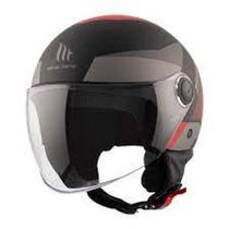 Capacete De Moto Aberto Mt Street