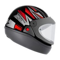 Capacete de Moto EBF Automático Style igual ao Taurus San Marino Masculino Feminino Fechado Viseira Automática Confortável Seguro Resistente Original