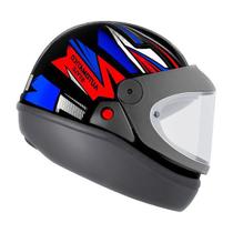 Capacete de Moto EBF Automático Style igual ao Taurus San Marino Masculino Feminino Fechado Viseira Automática Confortável Seguro Resistente Original