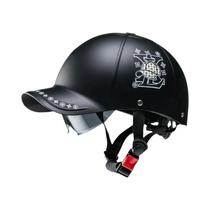 Capacete De Moto Elétrica Unissex Estilo Boné De Beisebol Para Verão 2026