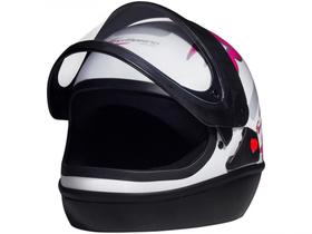 Capacete de Moto Fechado San Marino - FEMME Branco Tamanho 56 - taurus capacetes