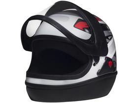 Capacete de Moto Fechado San Marino - GRAFIC Branco Tamanho 58