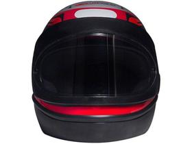 Capacete de Moto Fechado San Marino - GRAFIC Vermelho Tamanho 58