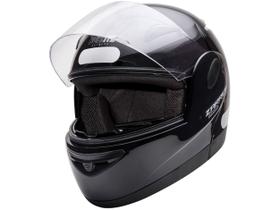 Capacete de Moto Fechado Taurus Zarref - V4 CLASSIC Preto Tamanho 58 Capacete de Moto Fechado Taurus Zarref - V4 CLASSIC Preto Tamanho 58