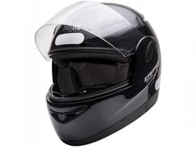 Capacete de Moto Fechado Taurus Zarref - V4 CLASSIC Preto Tamanho 60 - taurus capacetes