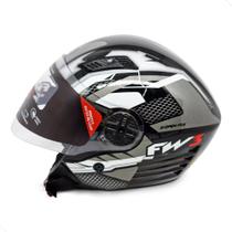 Capacete de Moto FW3 Automático Modelo X Open UP Fox
