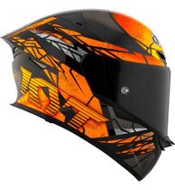 Capacete De Moto Kyt Tt-revo Esportivo Combustion Laranja Desenho:Sólido/LaranjaTamanho do capacete:62Cor:LaranjaGene