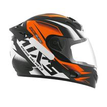 Capacete De Moto Mixs Mx2 Storm Brilhante Laranja 56 -451Lr