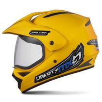 Capacete De Moto Motocross Trilha Enduro Pro Tork Liberty Mx Vision Com Viseira