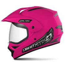 Capacete De Moto Motocross Trilha Enduro Pro Tork Liberty Mx Vision Com Viseira