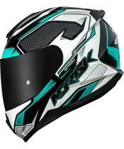 Capacete De Moto Norisk Razor Speedmax Verde Masculino Desenho:Sólido/Verde-claroTamanho do capacete:56Cor:VerdeGener