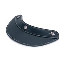 Capacete de Moto Retro Open Face VCOROS Peak Shield - Preto