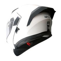 Capacete de motocicleta 1Storm HB89 branco brilhante tamanho L 57-58cm Capacete de motocicleta 1Storm HB89 branco brilhante tamanho L 57-58cm