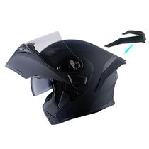 Capacete de motocicleta 1Storm HB89 Modular Full Face Matt Black M