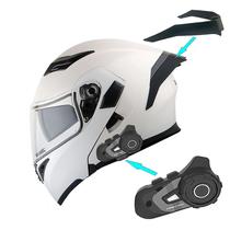 Capacete de motocicleta 1Storm Modular Full Face Glossy White XL