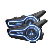 Capacete De Motocicleta Bluetooth A3 pro Com Redução De Ruído, Intercomunicador À Prova d'Água, MP3 Capacete De Motocicleta Bluetooth A3 pro Com Redução De Ruído, Intercomunicador À Prova d'Água, MP3