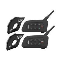 Capacete De Motocicleta Bluetooth EJEAS V4 plus 1500m Para 4 Passageiros Intercomunicador À Prova Capacete De Motocicleta Bluetooth EJEAS V4 plus 1500m Para 4 Passageiros Intercomunicador À Prova