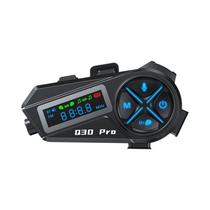 Capacete De Motocicleta Bluetooth Q30 pro Com Intercomunicador De 500M, Display LED E Capacete De Motocicleta Bluetooth Q30 pro Com Intercomunicador De 500M, Display LED E