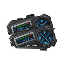 Capacete De Motocicleta Bluetooth Q30 pro Com Intercomunicador De 500M, Display LED E Capacete De Motocicleta Bluetooth Q30 pro Com Intercomunicador De 500M, Display LED E