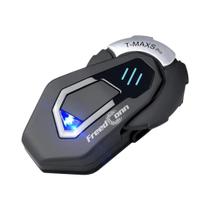 Capacete de Motocicleta com Interfone Bluetooth à Prova d'Água - FM e Música