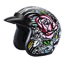 Capacete de motocicleta Daytona Helmets 3/4 Shell Open Face DOT