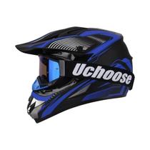 Capacete De Motocicleta Feminino Adulto Certificado DOT Kask Cross Downhill off Road Racing Clássico