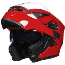 Capacete de motocicleta ILM 902 Dual Visor Flip up Modular DOT