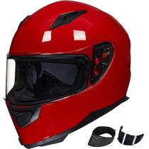 Capacete de motocicleta ILM Full Face com lenço de pescoço de inverno DOT