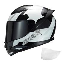 Capacete de motocicleta integral JQF Gear WS-607 aprovado pelo DOT Capacete de motocicleta integral JQF Gear WS-607 aprovado pelo DOT