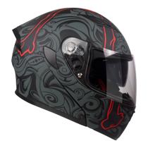 Capacete de motocicleta KYPARA Lucifer Dual Visor Full Face XL Capacete de motocicleta KYPARA Lucifer Dual Visor Full Face XL