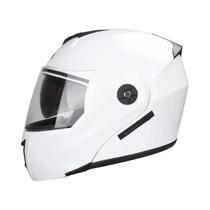 Capacete de Motocicleta Modular com Viseira Dupla e Certificação DOT - Unissex