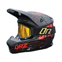 Capacete De Motocicleta Off-Road Totalmente Coberto Para Veículos Elétricos, Montanha E Downhill,